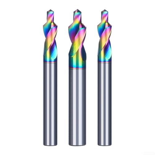Zweistufiger farbiger Stahl-Stufenbohrer, geeignet für CNC- und Hochgeschwindigkeits-Bearbeitungsanwendungen mit robuster Leistung (2,0–4,0) von BlissfulAbode