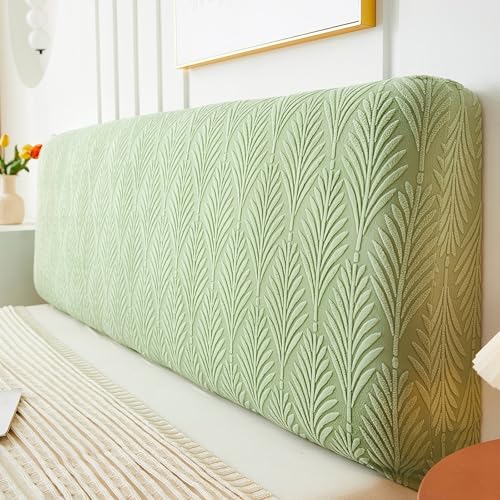 Blissio Bett Kopfteil Bezug,Stretchbarer Bettkopfteil Hussen,Kopfteil Abdeckung Bett,Staubdichte Schutzhülle,für Headboard for Bed Rückenschutz（150cm） von Blissio