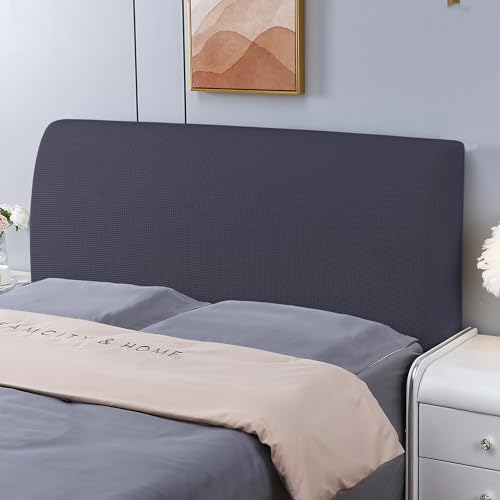 Blissio Bett Kopfteil Bezug,Stretchbarer Bettkopfteil Hussen,Kopfteil Abdeckung Bett,Staubdichte Schutzhülle,für Headboard for Bed Rückenschutz（180cm） von Blissio