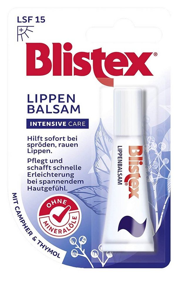 Blistex Toilettenpapier Blistex Lippenbalsam Intensive Care Campher Thymol 6ml von Blistex