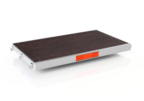 Alu-Robustboden Gerüstboden Arbeitsbühne Alurahmentafel Gerüstboden Alu Gerüst Boden Sperrholzbelag (1,09 m x 0,61 m) von Blizzard S70