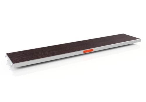 Alu-Robustboden Gerüstboden Arbeitsbühne Alurahmentafel Gerüstboden Alu Gerüst Boden Sperrholzbelag (3,07 m x 0,61 m) von Blizzard S70