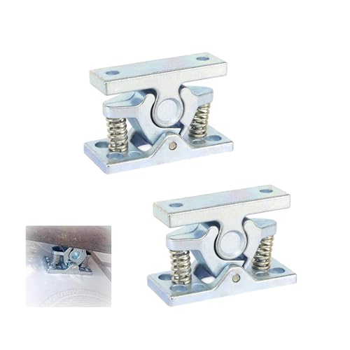 2er Pack Türfeststeller aus Zinklegierung – Schwerlast Türhalter mit Feder für Wohnmobil, Wohnwagen, Boote & Yachten – Türhalter Wand & Türfeststeller Außen, robust, rostfrei & einfach zu montieren von Blleshelfl