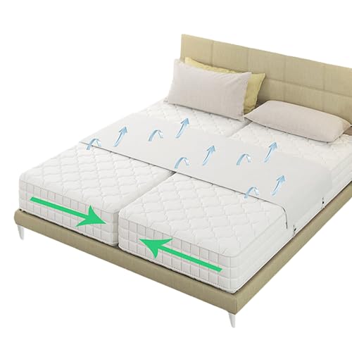 Blleshelfl Upgradierte Liebesbrücke für Matratzen 230cm, rutschsicherer Matratzenverbinder & Ritzenfüller, Nahtloser Bettritzenfüller für Paare & Familien, Matratzenbrücke für Boxspringbett 180x200 von Blleshelfl