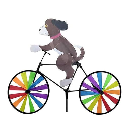 Blmirror 1 Stück Fahrrad Windspinner Fahrrad Garten Windspinner Ornamente Wie Gezeigt Niedliche Tier Skulptur Fahrrad Spinner für Rasen C von Blmirror