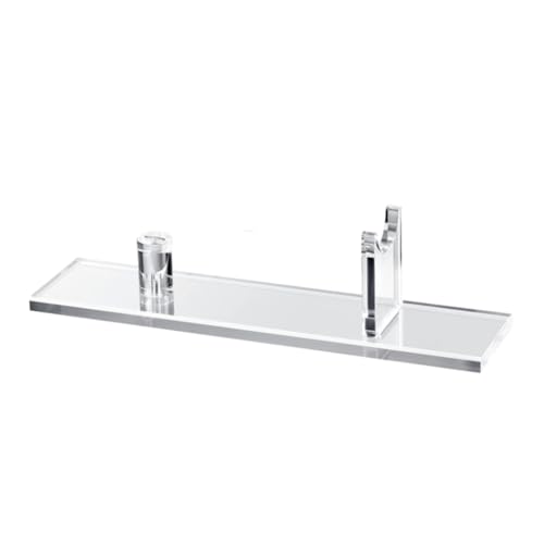 Blmirror 1 Stück Messer-Präsentationsständer Messer-Fixierungsständer Acryl-Messergehäuse Einzelner Messerhalter für die Wohnkultur (Klare Basis) von Blmirror