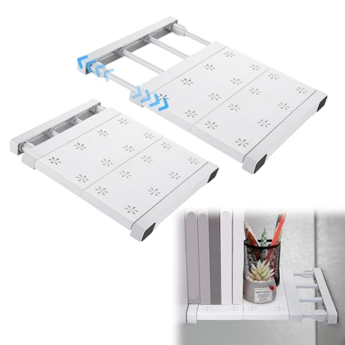 Blmirror 2 Stück Regal-Organizer für Schulspinde - Verstellbarer Spind-Teiler, Platz im Spind zu Erweitern von Blmirror
