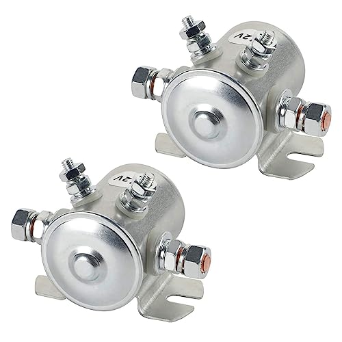 Blmirror 2X Max 300A Dauerbetrieb Magnet Relais 12V DC Anlasser Magnet für Golf Wagen, Winde, Marine Im Eile von Blmirror
