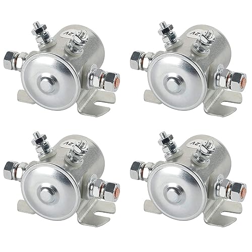 Blmirror 4X Max 300A Dauerbetrieb Magnet Relais 12V DC Anlasser Magnet für Golf Wagen, Winde, Marine Im Eile von Blmirror
