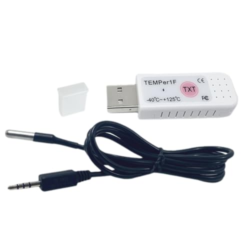 Blmirror USB-Thermometer Computer Temperatursensor Temperatursonde Aquarium Industrie Fernmonitor TEMPer1F von Blmirror