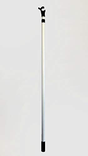 Bloc Blinds 2 metre Telescopic Pole for Roof Windows and Blinds, Aluminium, White, 115 x 3 x 3 cm von Bloc Blinds