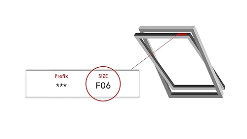 Bloc Jalousien für Velux Dachfenster, weißer Aluminiumrahmen, Zinnverdunkelung, F06 von Bloc Blinds