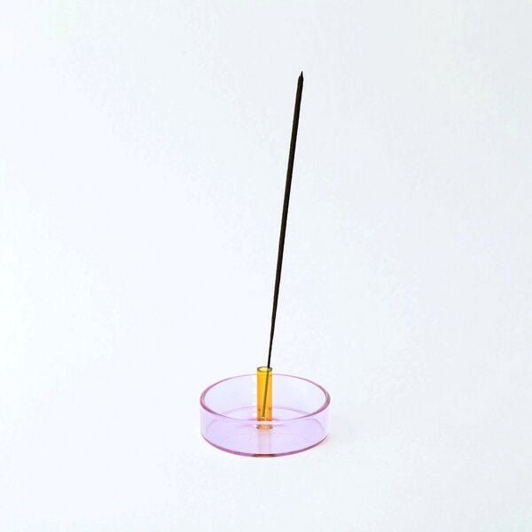 Block Design Duo Tone Räucherstäbchenhalter, Incense Halter aus Glas von Block Design