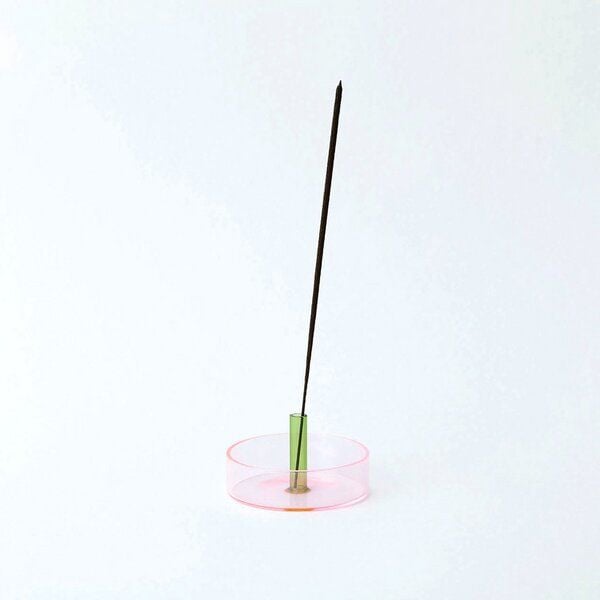 Block Design Duo Tone Räucherstäbchenhalter, Incense Halter aus Glas Block Design Duo Tone Räucherstäbchenhalter, Incense Halter aus Glas von Block Design