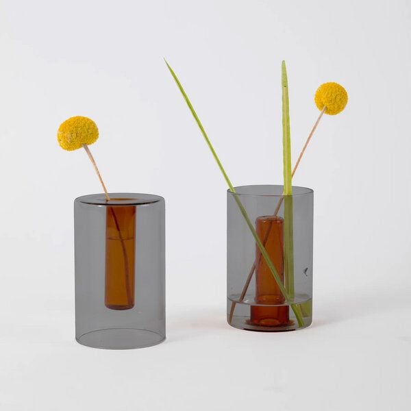 Block Design Wendbare Glasvase - klein Block Design Wendbare Glasvase - klein von Block Design