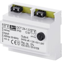 Dct 12-1 Ungeregelte Gleichstromversorgung 12 v/dc 1 a 12 w Anzahl Ausgänge:1 x Inhalt 1 St. - Block Dct 12-1 Ungeregelte Gleichstromversorgung 12 v/dc 1 a 12 w Anzahl Ausgänge:1 x Inhalt 1 St. - Block von Block