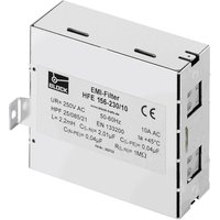 Hfe 156-230/6 hfe 156-230/6 Funk-Entstörfilter 250 v/ac 6 a (b x h) 40 mm x 85 mm 1 St. - Block von Block