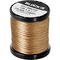 Kupferlackdraht Außen-Durchmesser (inkl. Isolierlack)=0.10 mm 15 x 0.1 mm 192 m 0.20 kg - Block von Block