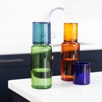 Glaskaraffe Mit Deckel von BlockDesignStore