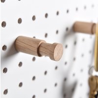 Großer Holz Pegboard Peg von BlockDesignStore