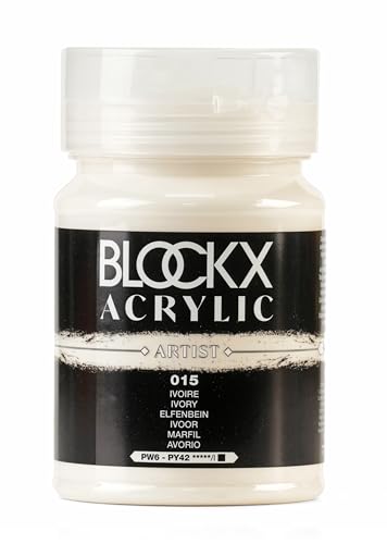Blockx 65015BXC - ACRYLIQUE Ivoire – Pot 500ml von Blockx