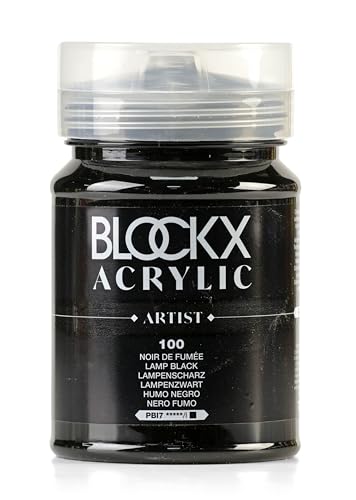 Blockx 65100BXC - ACRYLIQUE Noir de fumée – Pot 500ml von Blockx