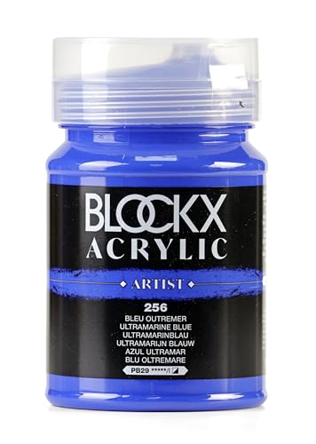 Blockx 65256BXC - ACRYLIQUE Bleu outremer – Pot 500ml von Blockx