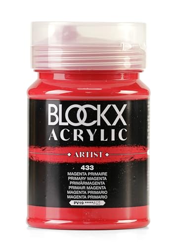 Blockx 65433BXC - ACRYLIQUE Magenta primaire – Pot 500ml von Blockx