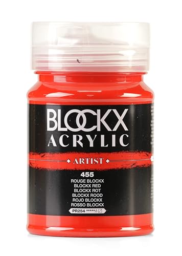 Blockx 65455BXC - ACRYLIQUE Rouge BLOCKX – Pot 500ml von Blockx
