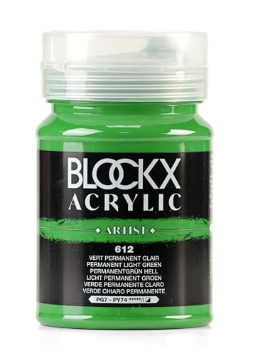 Blockx 65612BXC - ACRYLIQUE Vert permanent clair – Pot 500ml von Blockx