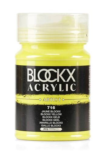 Blockx 65716BXC - ACRYLIQUE Jaune BLOCKX – Pot 500ml von Blockx