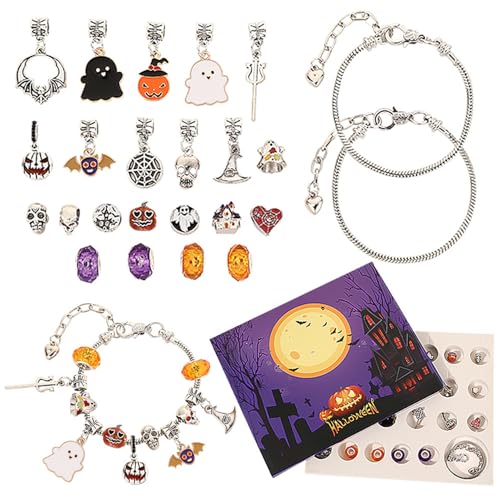 Adventskalender, Adventskalender 2024 Halloween Bracelett von Blogiiup