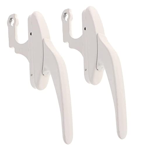 Bildschirmspline, 2 x Zinklegierung ausschließbarer Fensterhandle Schärpe Lock einfache Installation Weiß, Fensterkranken Bildschirmspline, 2 x Zinklegierung ausschließbarer Fensterhandle Schärpe Lock einfache Installation Weiß, Fensterkranken von Blogiiup