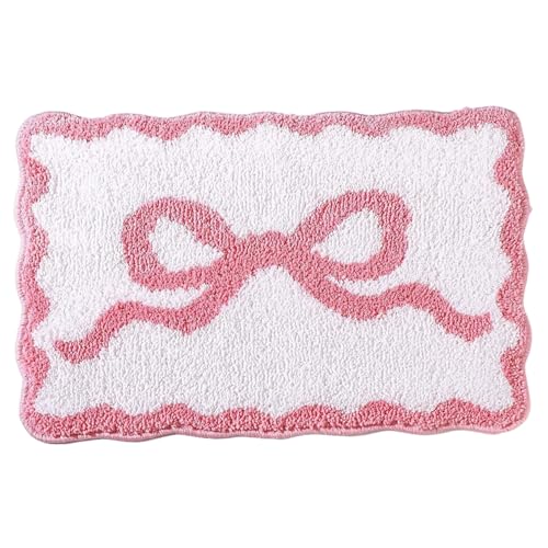 Blogiiup Badezimmerteppich, Badematte, 16x24 Zoll wasserabsorbierend weich von Blogiiup
