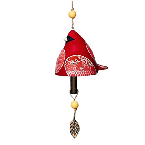 Blogiiup Bird Song Bell, hängendes rustikales Windspiel, Pendell von Blogiiup