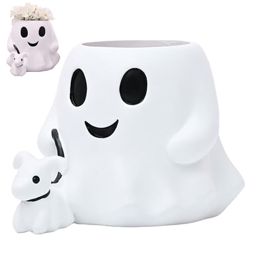 Blogiiup Ghost Vase, Ghost -Pflanzer, 6, 5 x 4, 3 Zoll Harz süßes wandelnd Blogiiup Ghost Vase, Ghost -Pflanzer, 6, 5 x 4, 3 Zoll Harz süßes wandelnd von Blogiiup