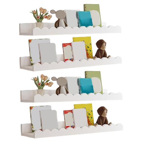 Blogiiup Kleines Eckregal, 4pcs/Set überbrochene Wandregal 16.54x3.35x1.97 Naturholz/Bambus Dekorative schwimmende Regale Kindergarten für Bücher, Pflanzen, Spielzeug, Fotorahmen, Wandregale Blogiiup Kleines Eckregal, 4pcs/Set überbrochene Wandregal 16.54x3.35x1.97 Naturholz/Bambus Dekorative schwimmende Regale Kindergarten für Bücher, Pflanzen, Spielzeug, Fotorahmen, Wandregale von Blogiiup