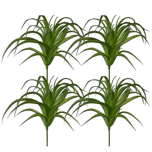 Blogiiup Künstliche Sukkulenten, 4pcs künstliche Luftpflanzen 6x5 realistische gefälschte Luftpflanzen PVC -Sukkulenten mit geringer Wartung Tillandsia DIY Faux Greeny für Blumenanordnung Blogiiup Künstliche Sukkulenten, 4pcs künstliche Luftpflanzen 6x5 realistische gefälschte Luftpflanzen PVC -Sukkulenten mit geringer Wartung Tillandsia DIY Faux Greeny für Blumenanordnung von Blogiiup