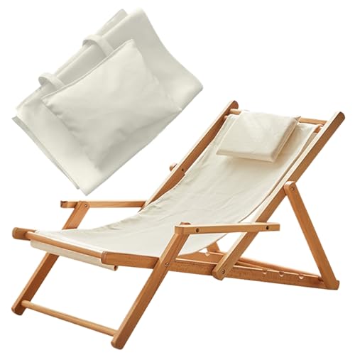 Blogiiup Slingstuhl Ersatzstoff, 45x17 Faltbarer Terrassenstuhl Ersatzstoff mit Kissen, tragbar Blogiiup Slingstuhl Ersatzstoff, 45x17 Faltbarer Terrassenstuhl Ersatzstoff mit Kissen, tragbar von Blogiiup