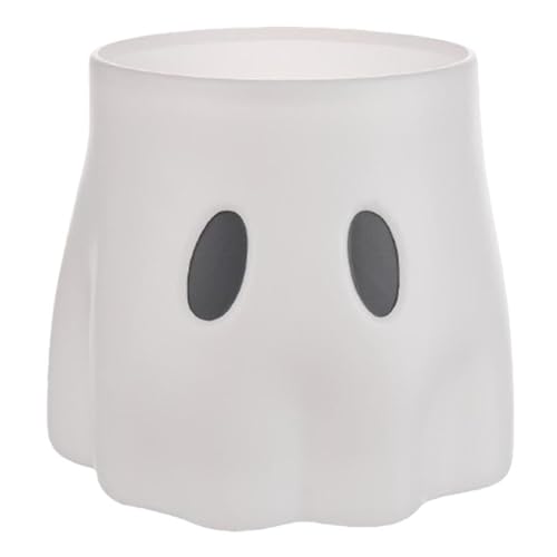 Halloween Eimer, Ghost Bucket Cute & Spooky Ghost Candy Plastik 6in Pflanzer Dekorative Halloween für Trick oder Lecker Halloween Eimer, Ghost Bucket Cute & Spooky Ghost Candy Plastik 6in Pflanzer Dekorative Halloween für Trick oder Lecker von Blogiiup