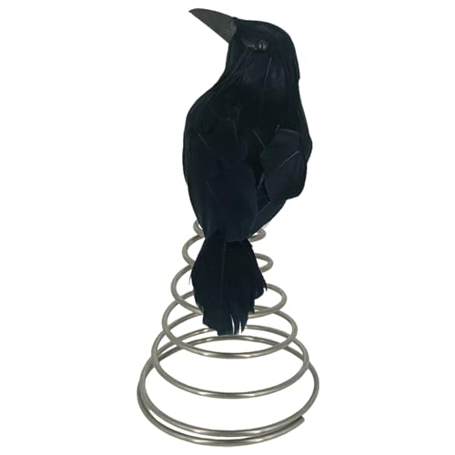 Halloween Tree Ornamente, Halloween Tree Topper, gruselige Schwarze Krähe -Toper Miniatur -Weihnachts -Treetops -Ornamente für Partyzubehör, für Partyzubehör Halloween Tree Ornamente, Halloween Tree Topper, gruselige Schwarze Krähe -Toper Miniatur -Weihnachts -Treetops -Ornamente für Partyzubehör, für Partyzubehör von Blogiiup