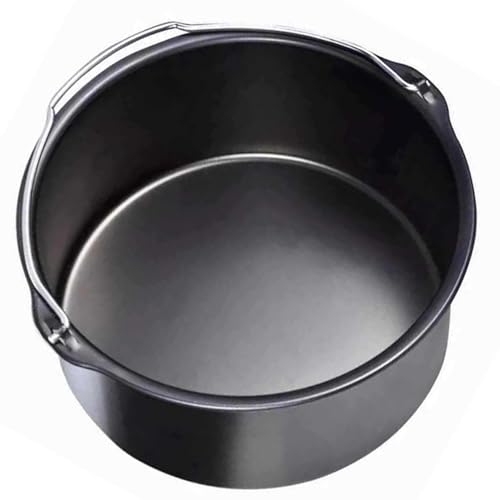 Kuchenformen, Luftbratenpfannen für Ofen, 6 Zoll Kuchenform, Nicht -Stick -Pfanne mit Grifffass Hitzebeständigen Formen für Schnellkochtiere, Luftfritteusen, Öfen, Käsekuchen Kuchenformen, Luftbratenpfannen für Ofen, 6 Zoll Kuchenform, Nicht -Stick -Pfanne mit Grifffass Hitzebeständigen Formen für Schnellkochtiere, Luftfritteusen, Öfen, Käsekuchen von Blogiiup