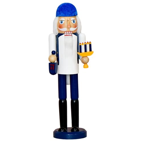 Nussknacker Figuren 14 Zoll hölzerne blau und weiße Hanukkah Nussknacker Hanukka Dekorationen für Tischdekoration Party Gefälligkeiten, Dekorationen Nussknacker Figuren 14 Zoll hölzerne blau und weiße Hanukkah Nussknacker Hanukka Dekorationen für Tischdekoration Party Gefälligkeiten, Dekorationen von Blogiiup