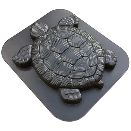 Schildkröten -Springsteine, Betonformen DIY einzigartige Schildkrötenform -Sprungbrett Formen wiederverwendbares personalisiertes Gartendekor Tortoise -Pflasterform für das Handwerkstatue, Pfad, Pfla von Blogiiup