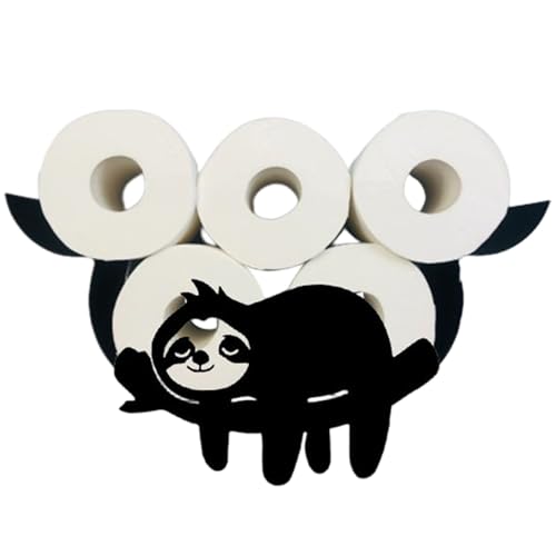 Toilettenpapierrollenhalter, lustiger Toilettenpapierhalter, süße Baum Otter Tierwandhalterung für Badezimmer, süß Toilettenpapierrollenhalter, lustiger Toilettenpapierhalter, süße Baum Otter Tierwandhalterung für Badezimmer, süß von Blogiiup