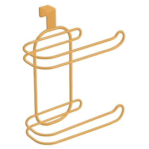 Über dem Tank -Toilettenpapierhalter, eisernen Metallhänge -Toilettenpapierhalter Stabiler funktionales Geweberrollregal für Badezimmerlager und Organisation, hängen, golden Über dem Tank -Toilettenpapierhalter, eisernen Metallhänge -Toilettenpapierhalter Stabiler funktionales Geweberrollregal für Badezimmerlager und Organisation, hängen, golden von Blogiiup