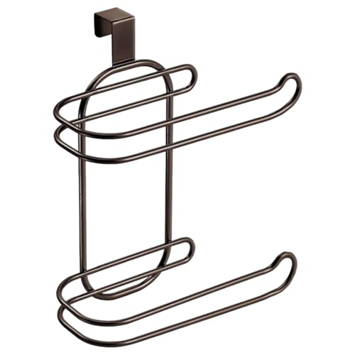 Über dem Tank -Toilettenpapierhalter, eisernen Metallhänge -Toilettenpapierhalter robuster funktionales Gewebe -Rollregal für Badezimmerlager und Organisation, hängen, schwarz Über dem Tank -Toilettenpapierhalter, eisernen Metallhänge -Toilettenpapierhalter robuster funktionales Gewebe -Rollregal für Badezimmerlager und Organisation, hängen, schwarz von Blogiiup