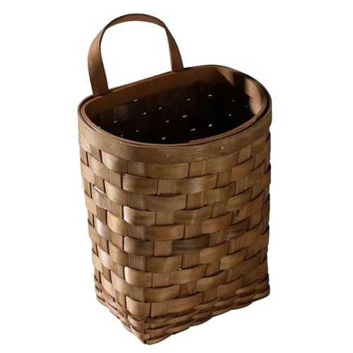 Wicker Storage Körbe, hängender gewebter Korb mit dicker unten 6.7x5.3x7.5 '' Wicker Storage Körbe mit einfacher Entwässerungswandmontierwandkorb zum Organisieren Wicker Storage Körbe, hängender gewebter Korb mit dicker unten 6.7x5.3x7.5 '' Wicker Storage Körbe mit einfacher Entwässerungswandmontierwandkorb zum Organisieren von Blogiiup