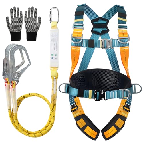 Absturzsicherung Fallschutz Set, Sicherheitsgurt, Tragkraft 150 kg Absturzsicherung Fallschutz Set, Sicherheitsgurt, Tragkraft 150 kg von Blomise