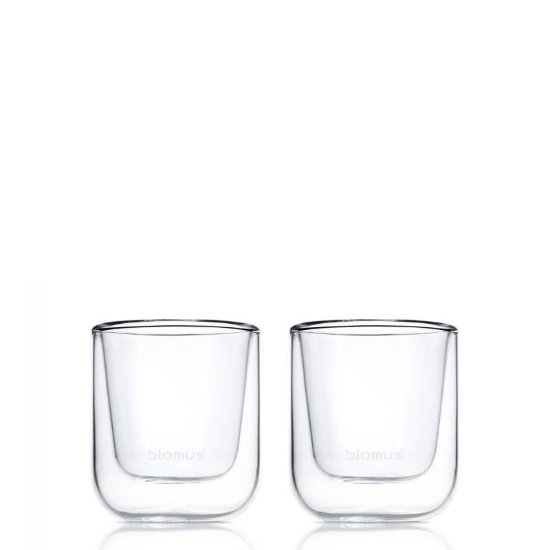 blomus Nero Thermogläser Espresso Gläser doppelwandig 80 ml 2er Set von Blomus GmbH
